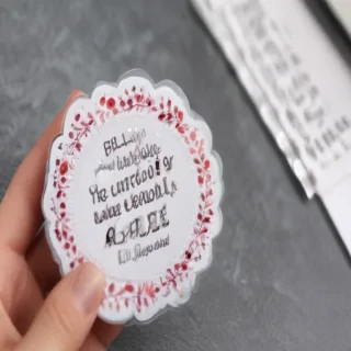 transparent cute stickers