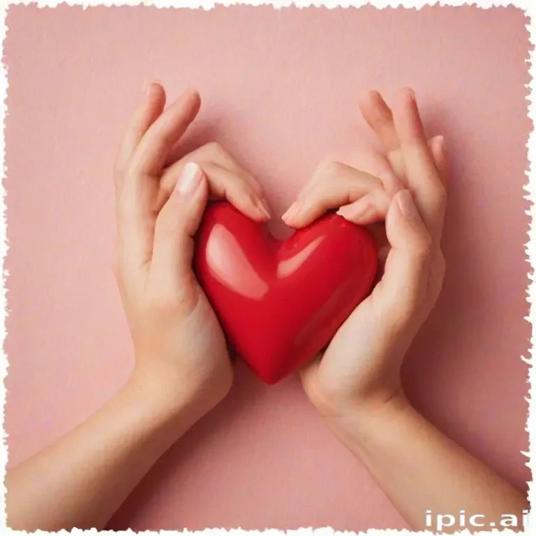 heart hands clipart