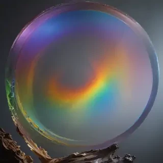 rainbow transparent