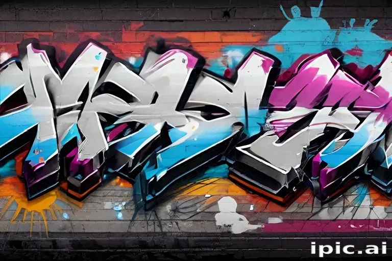 graffiti art background