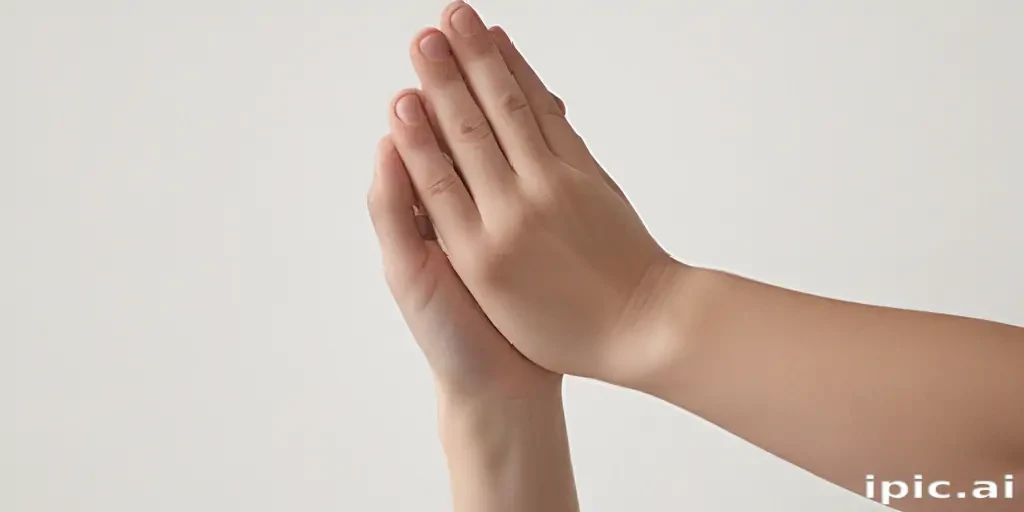 praying hands transparent background
