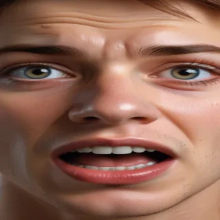 shocked face png