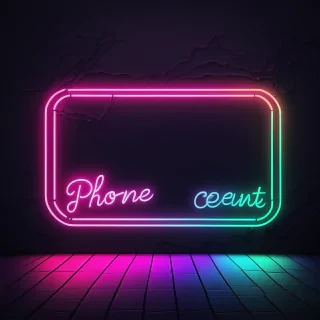 neon wallpaper iphone