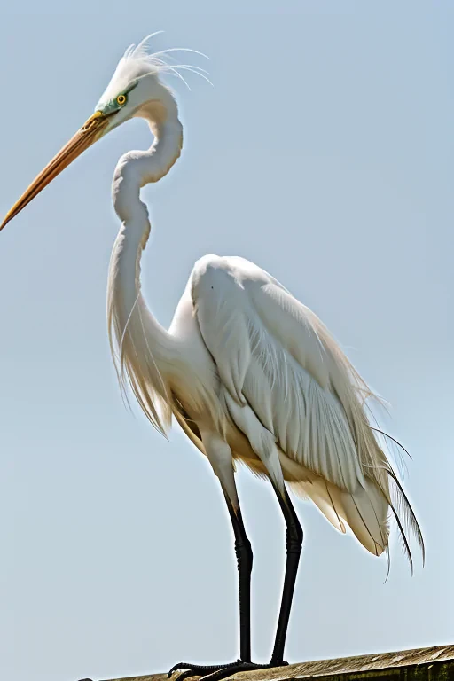 egret bird