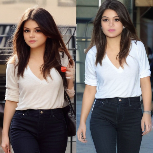 selena gomez casual look