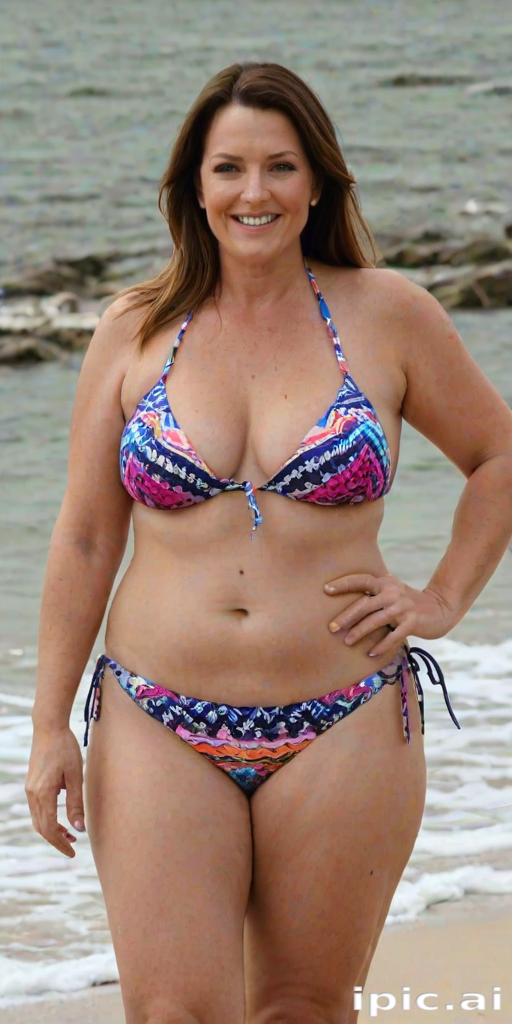 chubby milf bikini