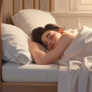 cartoon people sleeping