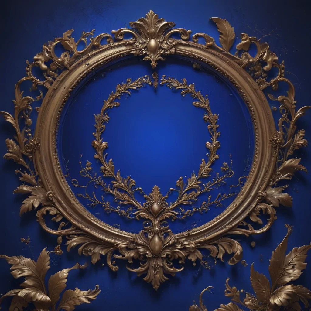 royal blue background aesthetic