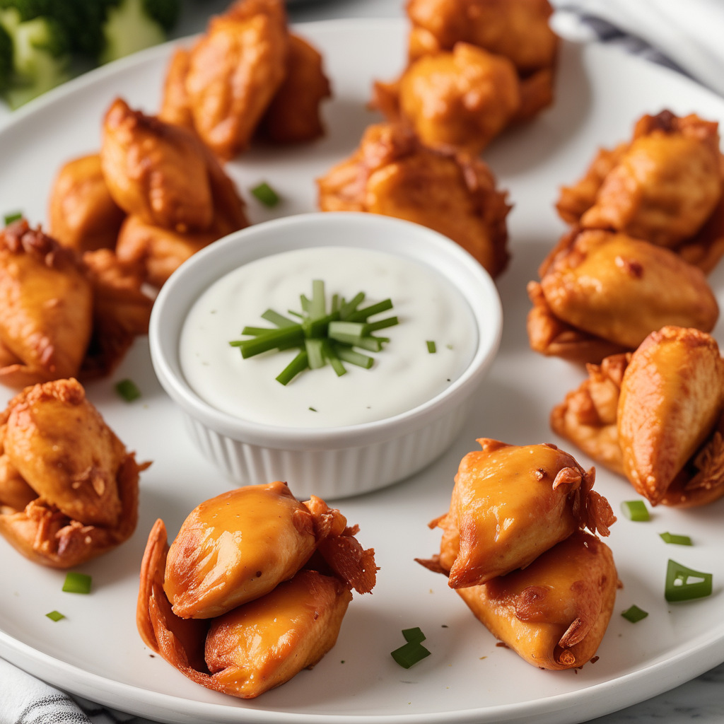 air fryer buffalo chicken bites