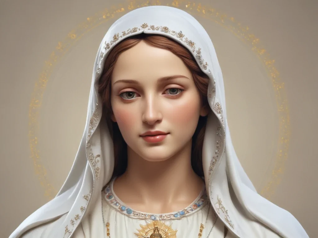 virgin mary clip art