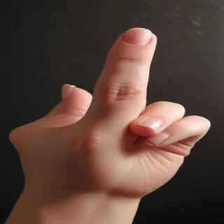 middle finger background