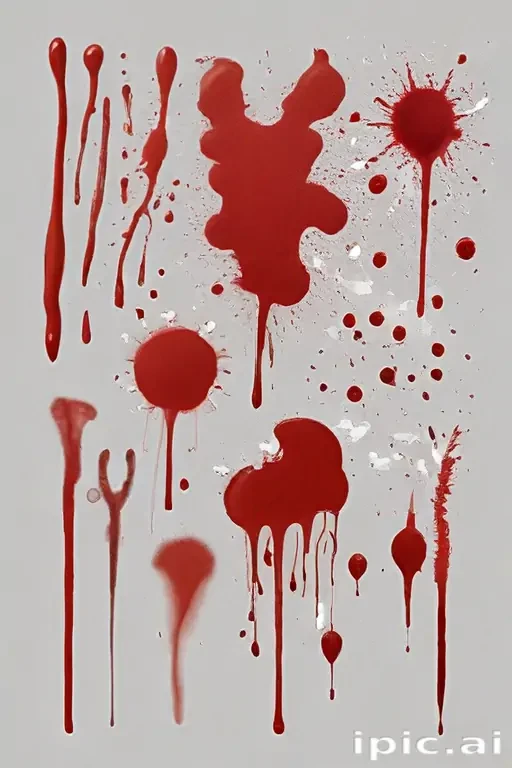 blood splatters png