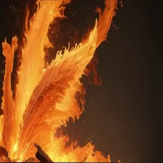 fire clear background