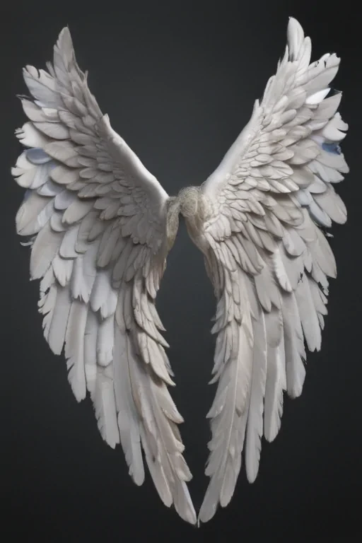 realistic angel wings png