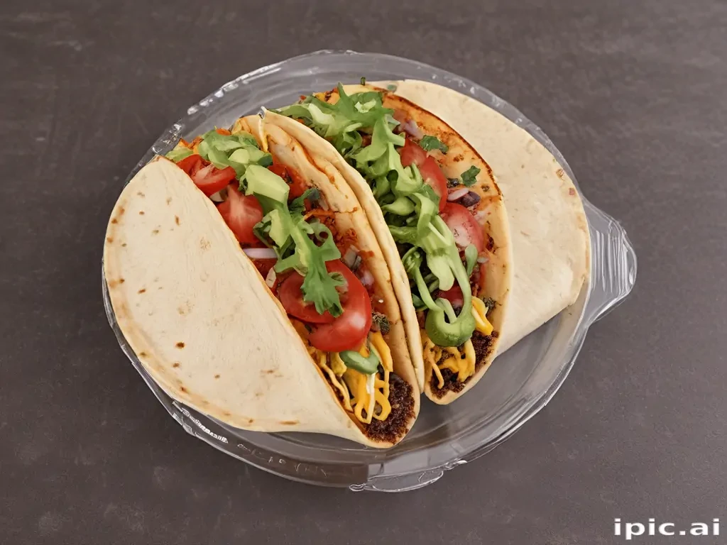 transparent taco