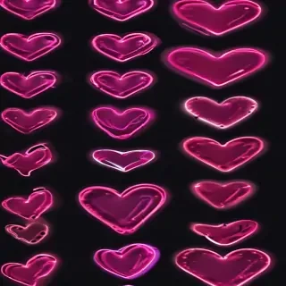 glow heart png