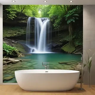 water fall wall paper