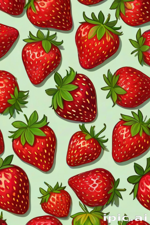 strawberry wallpaper desktop