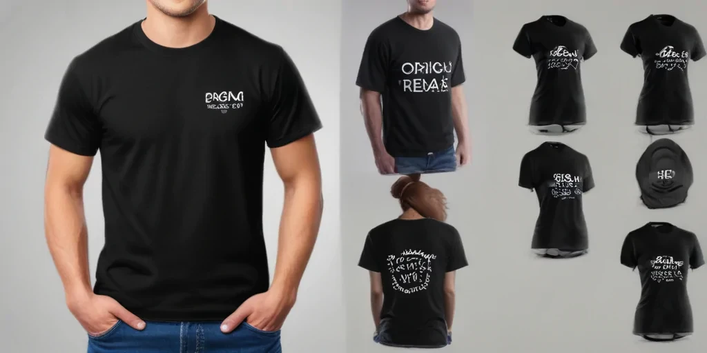black t-shirt png