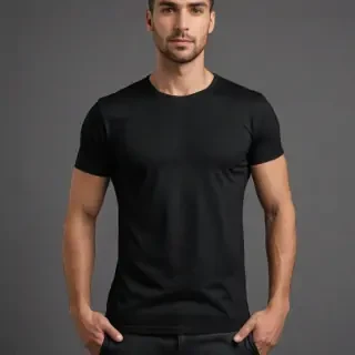 high resolution black t shirt template