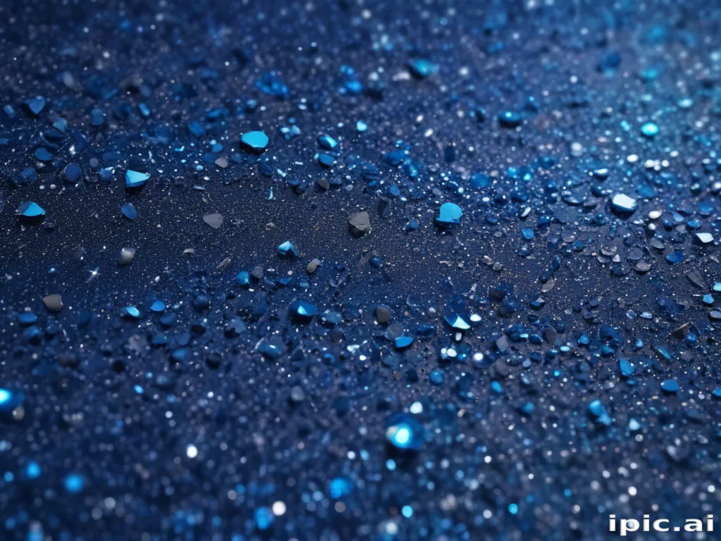 blue glitter background