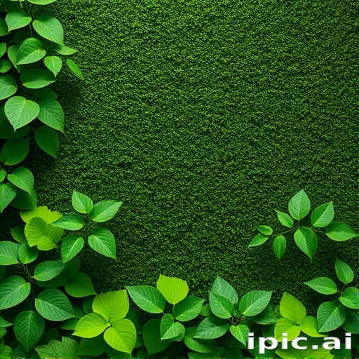 greenery background aesthetic