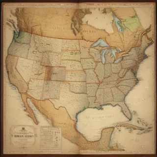 united states map