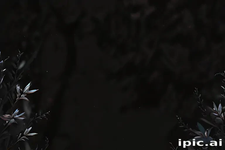 black bg aesthetic
