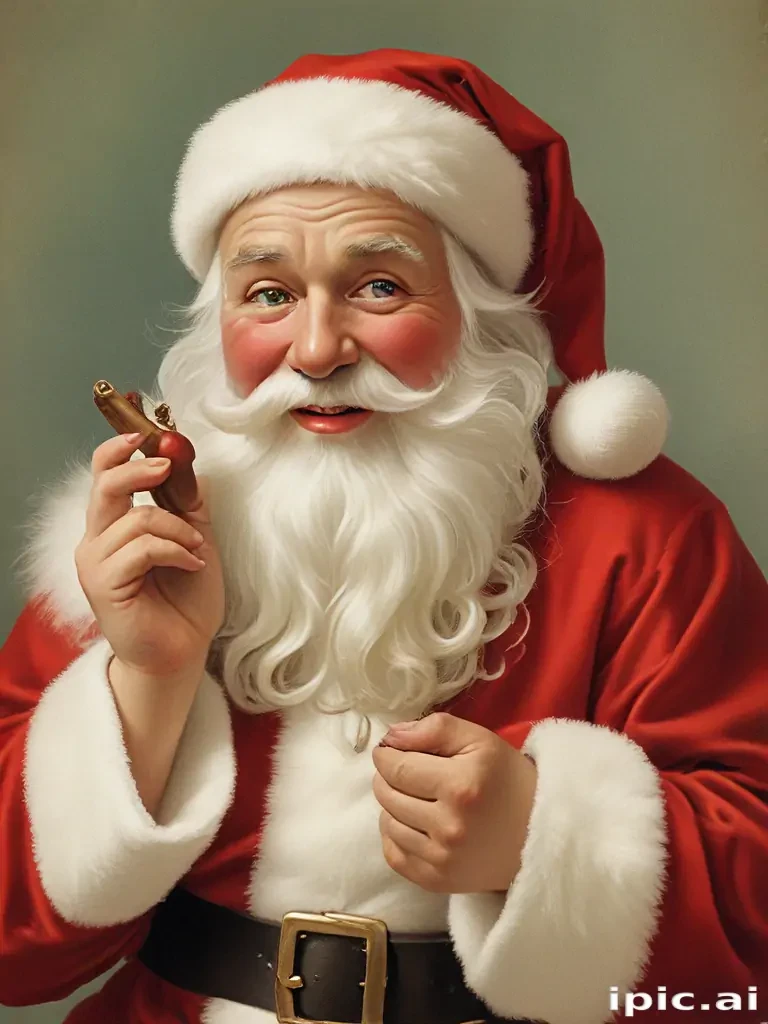 vintage santa images