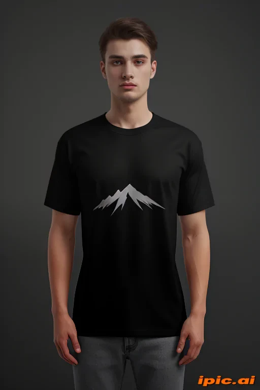 black shirt mockup
