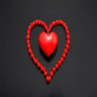 red heart