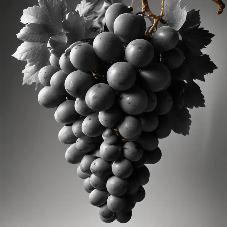 grapes clipart black and white