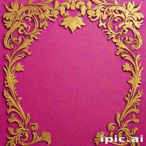 pink and gold background
