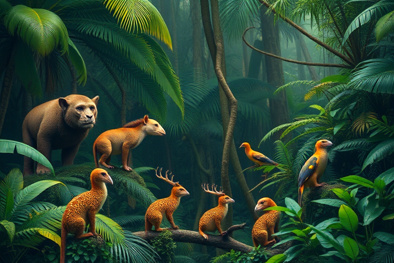 rainforest animals
