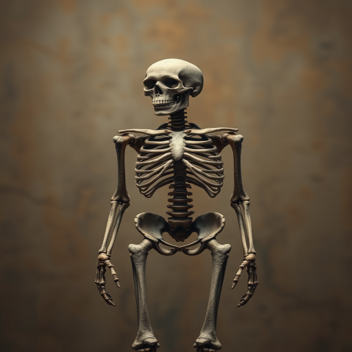 skeleton background