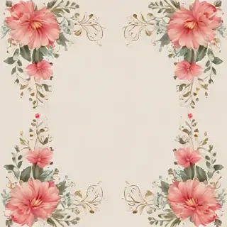 floral border png