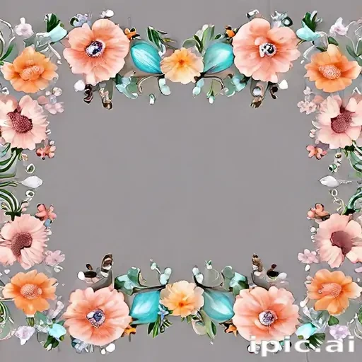clipart floral border