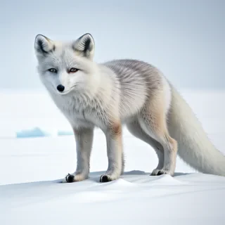 arctic fox wallpaper