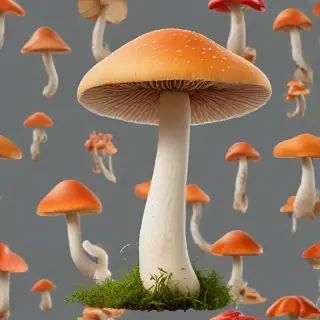 mushroom transparent