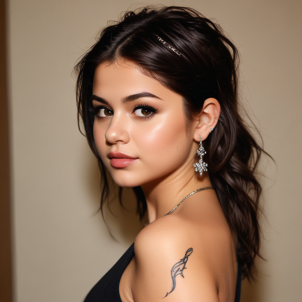 selena gomez rare tattoo