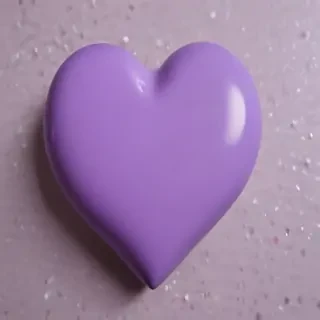 aesthetic purple heart