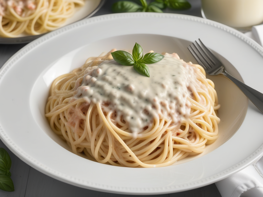 million dollar spaghetti with alfredo sauce