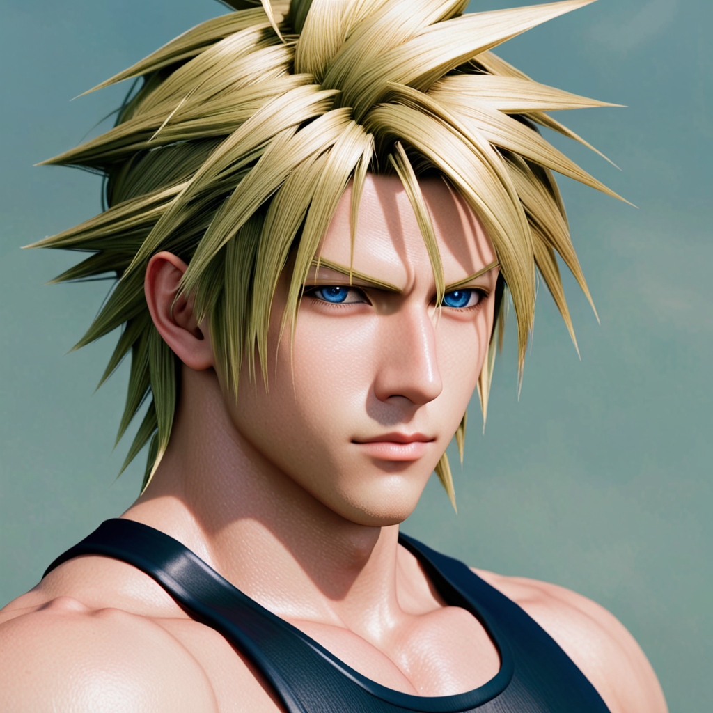 Cloud strife swimmer