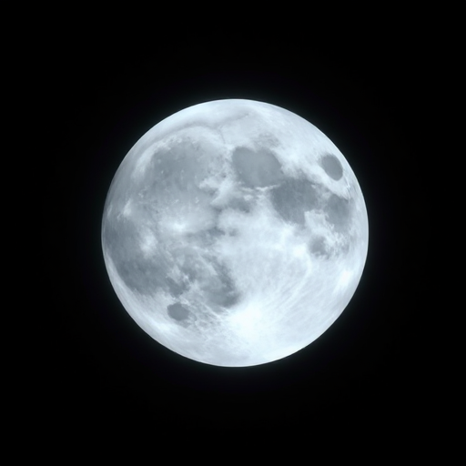 transparent moon