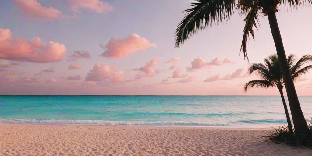 aesthetic beach background
