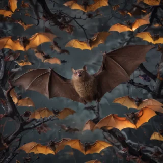 images of bats for halloween