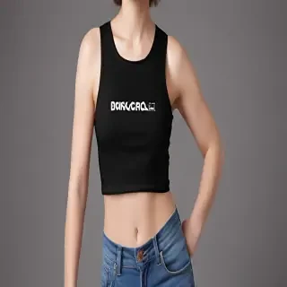 crop top mockup