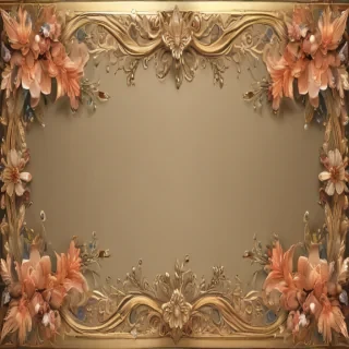 floral page borders