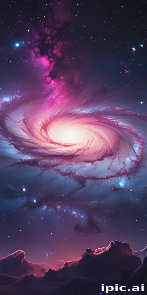galaxy iphone wallpaper 4k