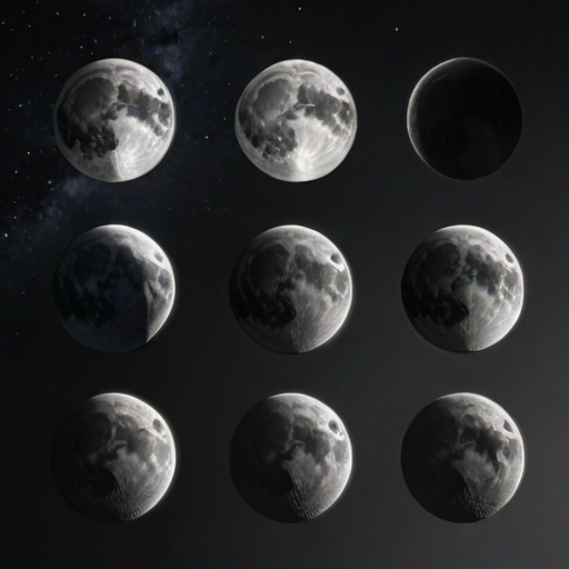 moon phases png